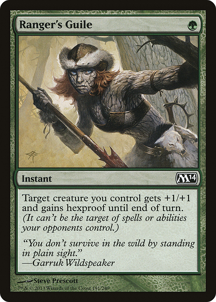 Ranger's Guile (M14-191) [Magic 2014] MTG Single Wizards of the Coast
