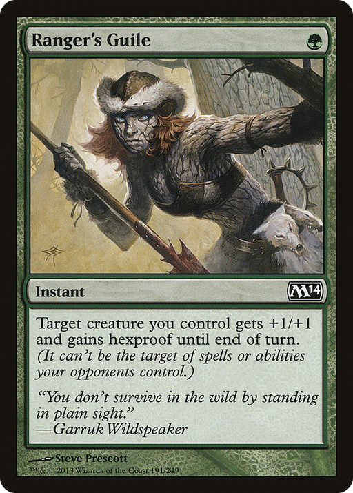 Ranger's Guile (M14-191) [Magic 2014] MTG Single Wizards of the Coast