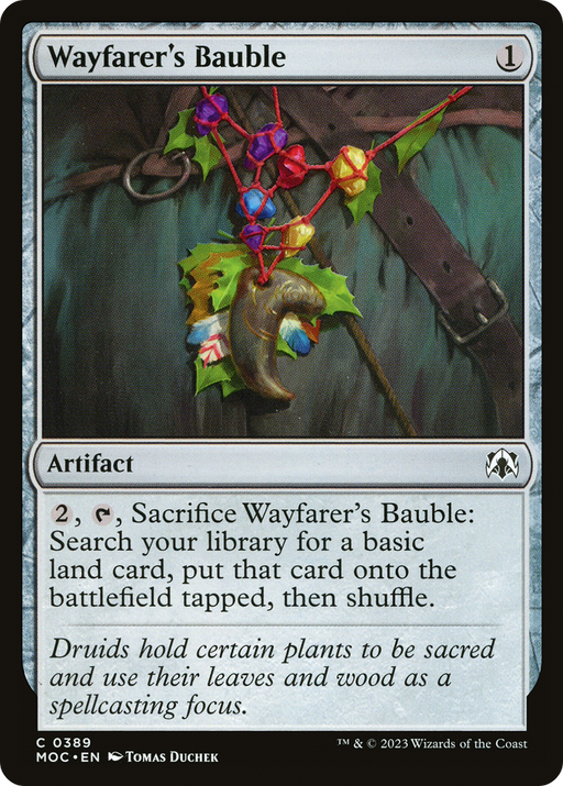 Wayfarer's Bauble (MOC-389) [March of the Machine Commander] MTG Single Wizards of the Coast