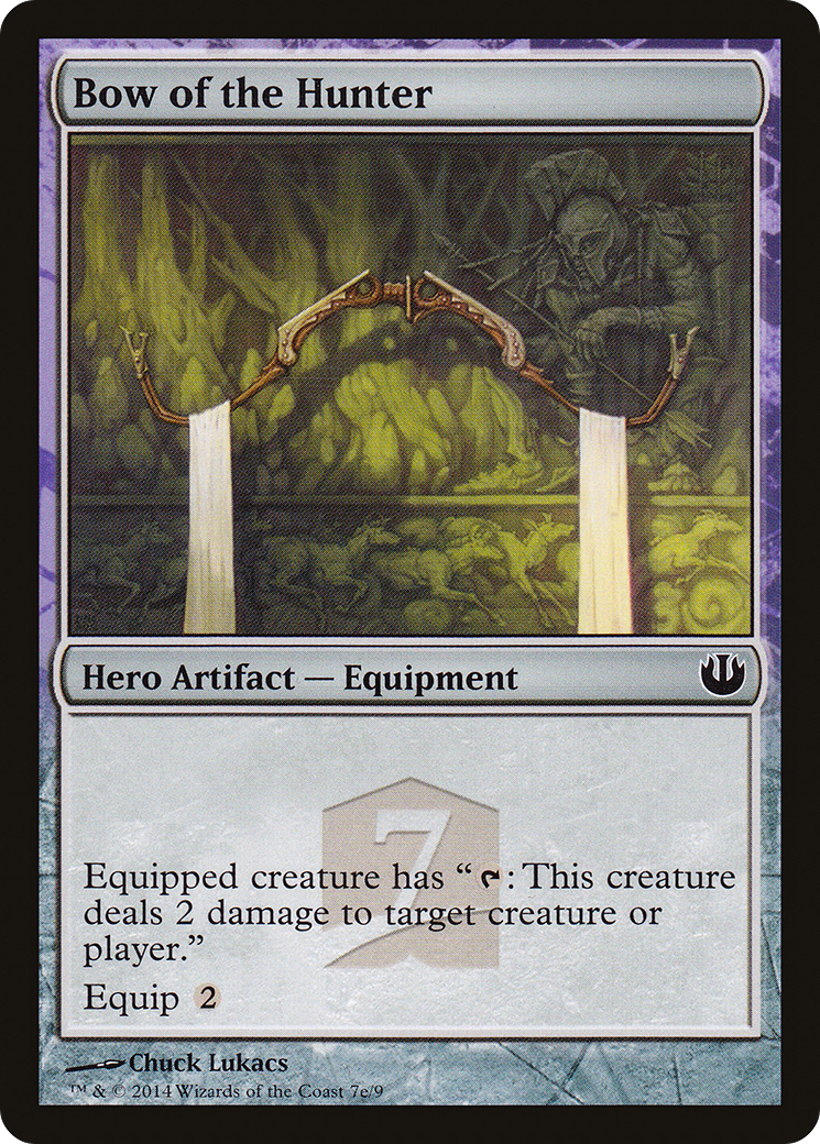 Bow of the Hunter (HERO-) [Misc] Journey into Nyx Hero's Path MTG Single Wizards of the Coast