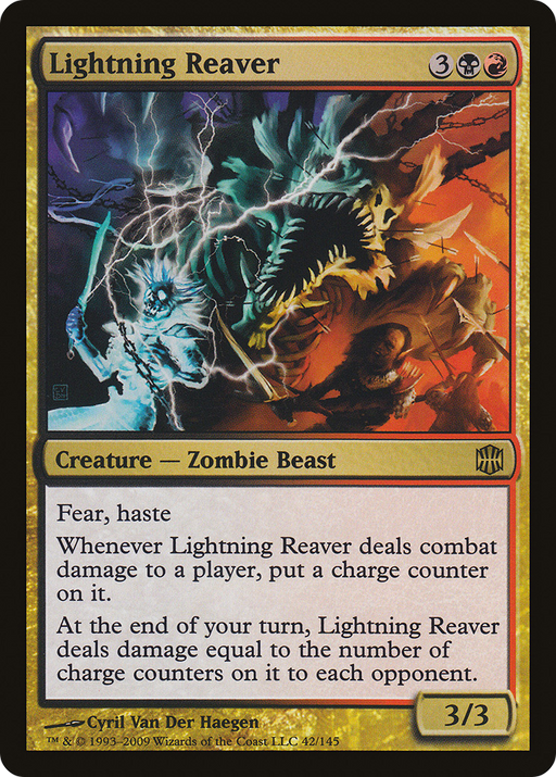 Lightning Reaver (ARB-042) [Alara Reborn] Foil MTG Single Wizards of the Coast