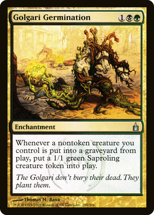 Golgari Germination (RAV-209) [Ravnica: City of Guilds] MTG Single Wizards of the Coast