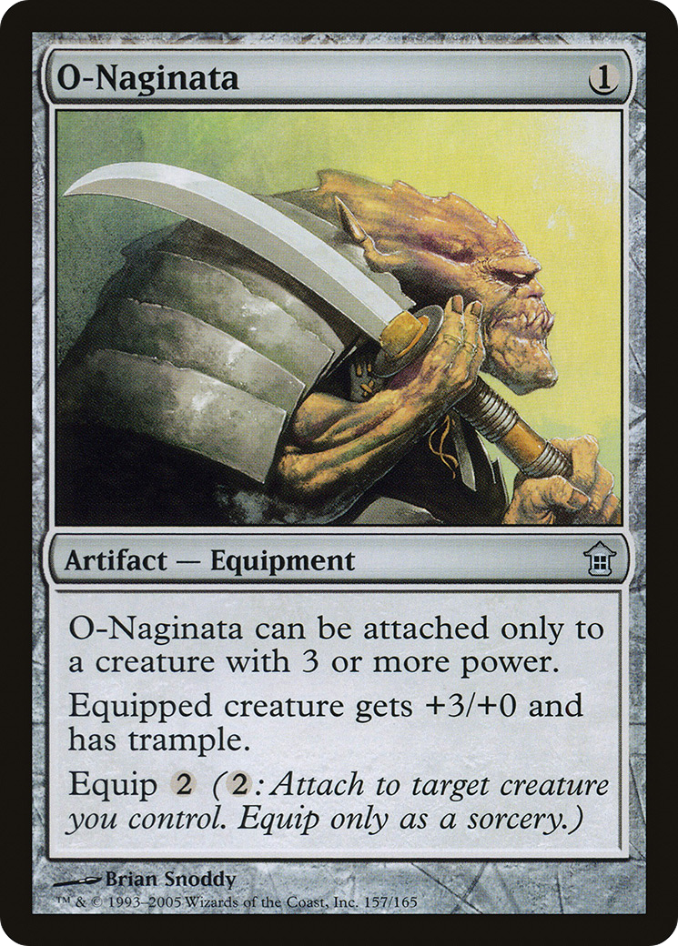 O-Naginata (SOK-157) [Saviors of Kamigawa] MTG Single Wizards of the Coast