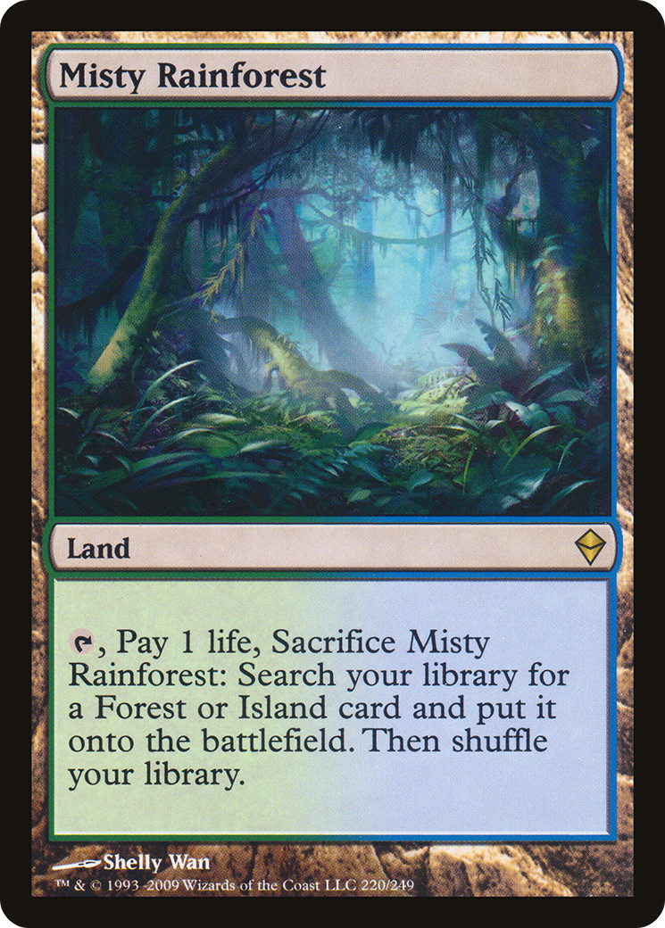 Misty Rainforest (ZEN-220) [Zendikar] MTG Single Wizards of the Coast
