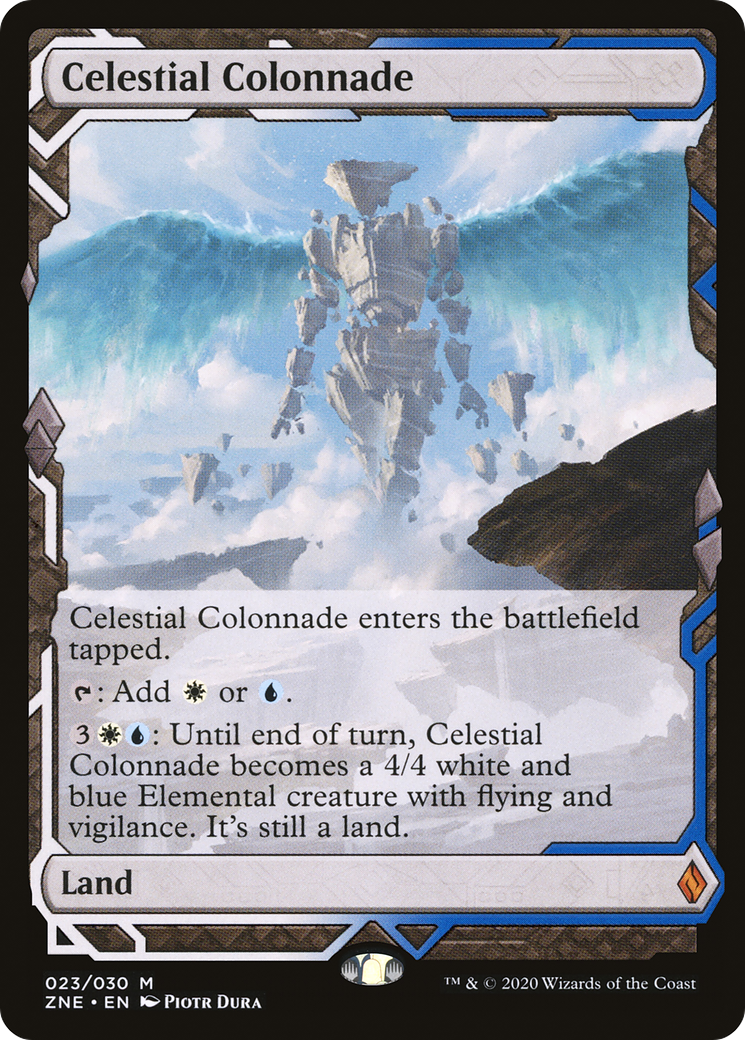 Celestial Colonnade (ZNE-023) [Zendikar Rising Expeditions] MTG Single Wizards of the Coast