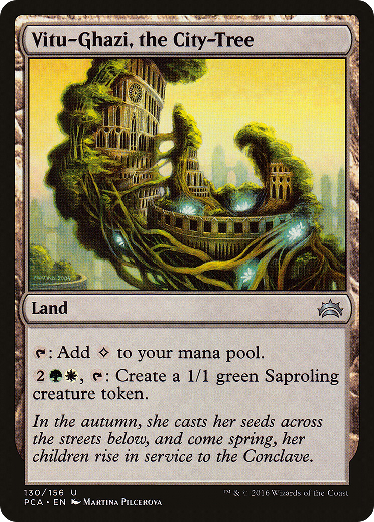 Vitu-Ghazi, the City-Tree (PCA-130) [Misc] Planechase Anthology MTG Single Wizards of the Coast