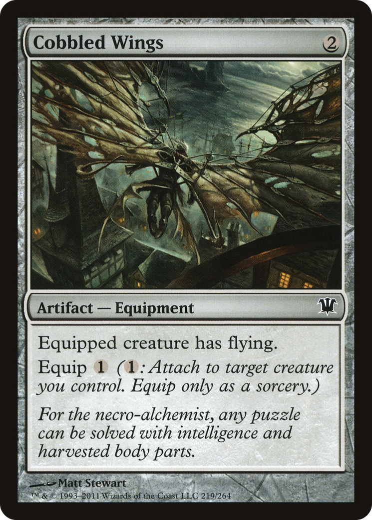 Cobbled Wings (ISD-219) [Innistrad] Foil MTG Single Wizards of the Coast