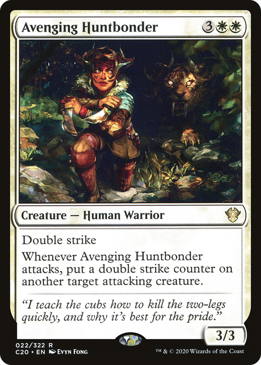 Avenging Huntbonder (C20-022) [Commander 2020] MTG Single Wizards of the Coast
