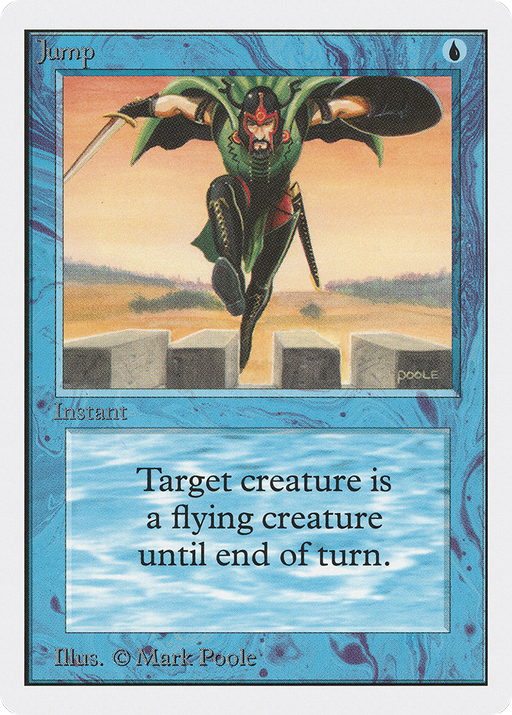 Jump (2ED-) [Oldschool] Unlimited Edition MTG Single Wizards of the Coast