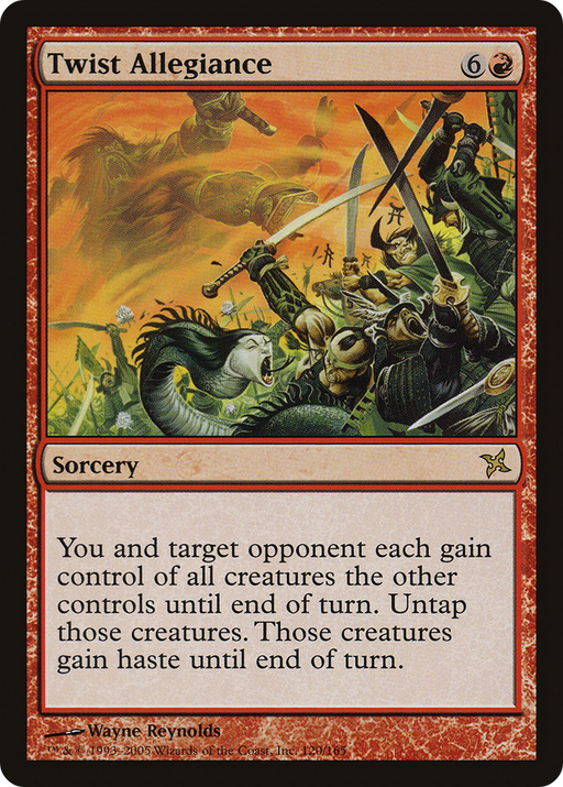 Twist Allegiance (BOK-120) [Betrayers of Kamigawa] MTG Single Wizards of the Coast
