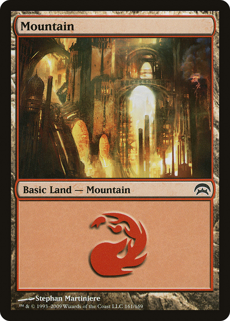 Mountain (161) (HOP-161) [Misc] Planechase MTG Single Wizards of the Coast