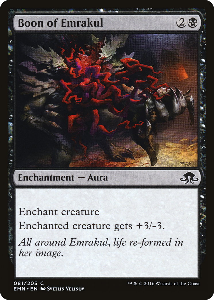 Boon of Emrakul (EMN-081) [Eldritch Moon] Foil MTG Single Wizards of the Coast