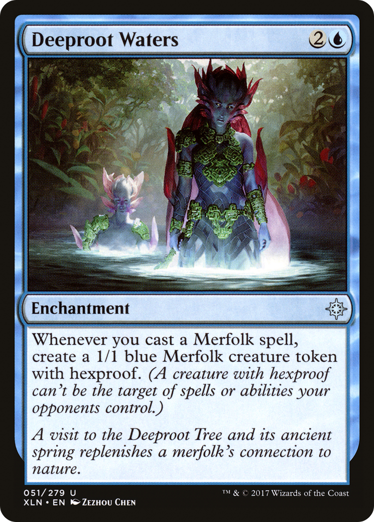 Deeproot Waters (XLN-051) [Ixalan] MTG Single Wizards of the Coast