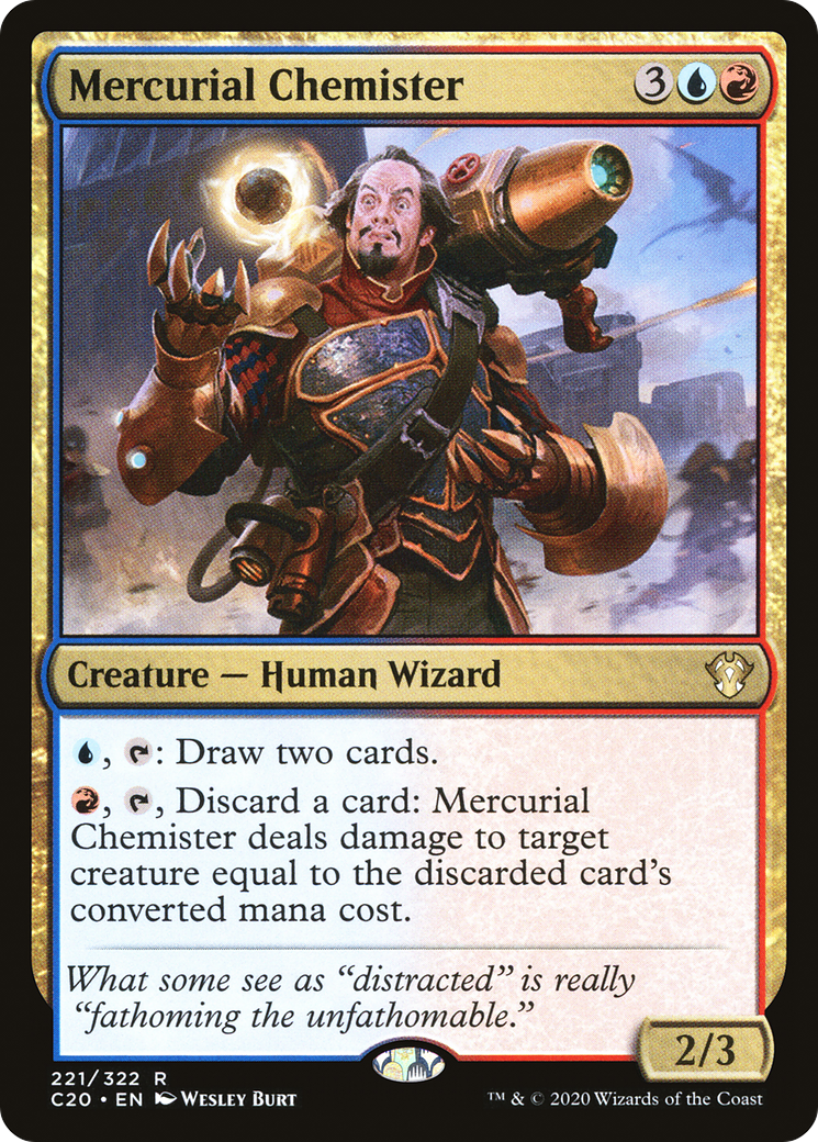 Mercurial Chemister (C20-221) [Commander 2020] MTG Single Wizards of the Coast