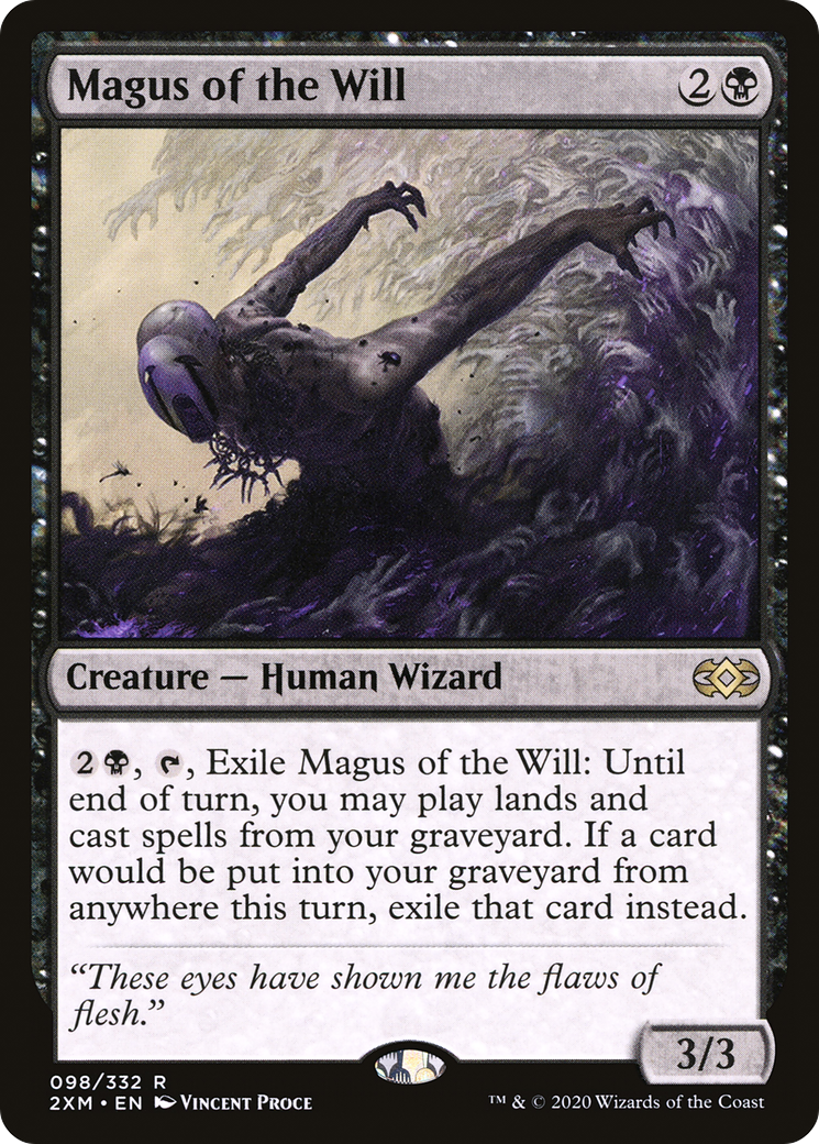 Magus of the Will (2XM-098) [Double Masters] Foil MTG Single Wizards of the Coast