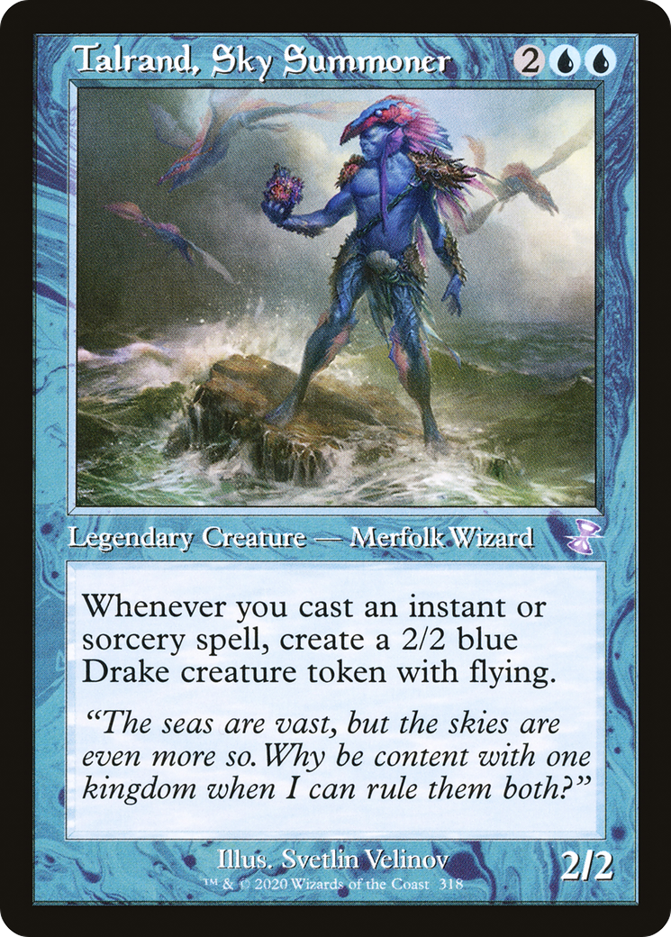 Talrand, Sky Summoner (TSR-318) [Time Spiral Remastered] MTG Single Wizards of the Coast