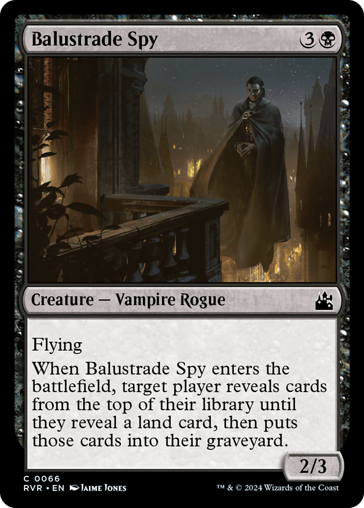 Balustrade Spy (RVR-066) [Ravnica Remastered] MTG Single Wizards of the Coast
