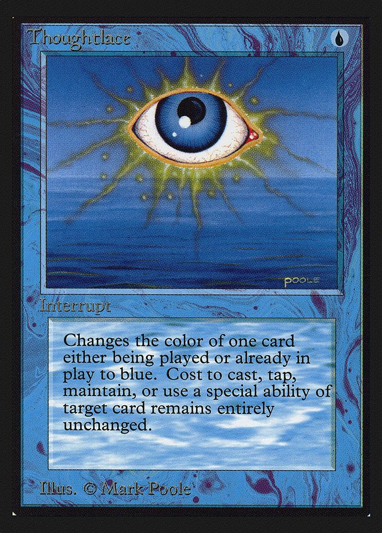 Thoughtlace (CED-083) [Collectors' Edition] MTG Single Wizards of the Coast