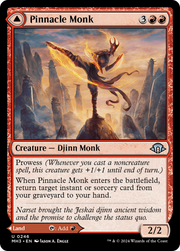 Pinnacle Monk (MH3-246) [Modern Horizons 3] Foil MTG Single Modern Horizons 3