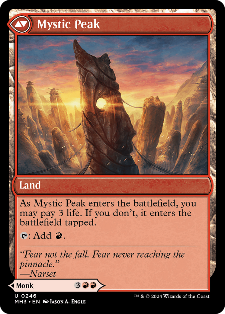 Pinnacle Monk (MH3-246) [Modern Horizons 3] MTG Single Modern Horizons 3