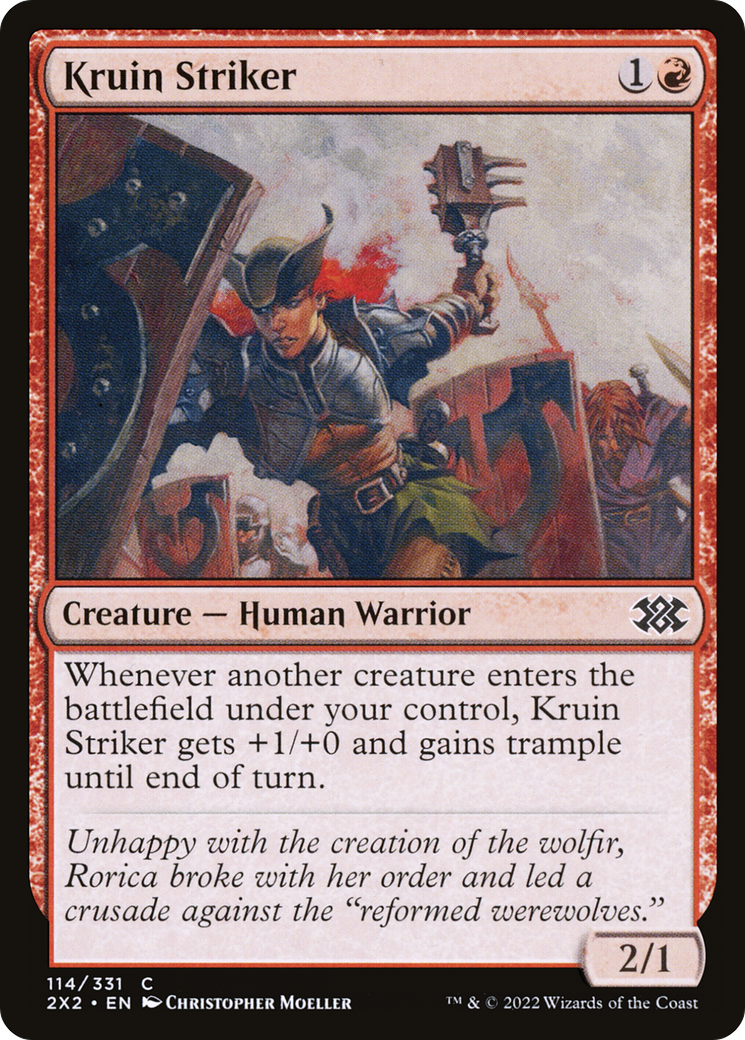 Kruin Striker (2X2-114) [Double Masters 2022] MTG Single Wizards of the Coast