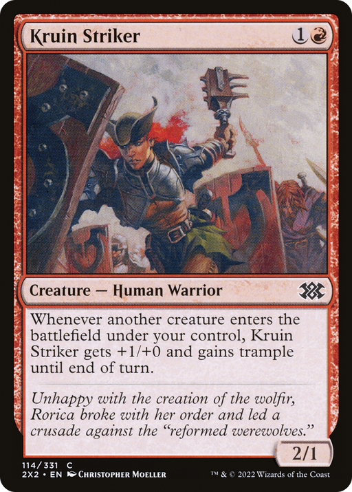 Kruin Striker (2X2-114) [Double Masters 2022] MTG Single Wizards of the Coast