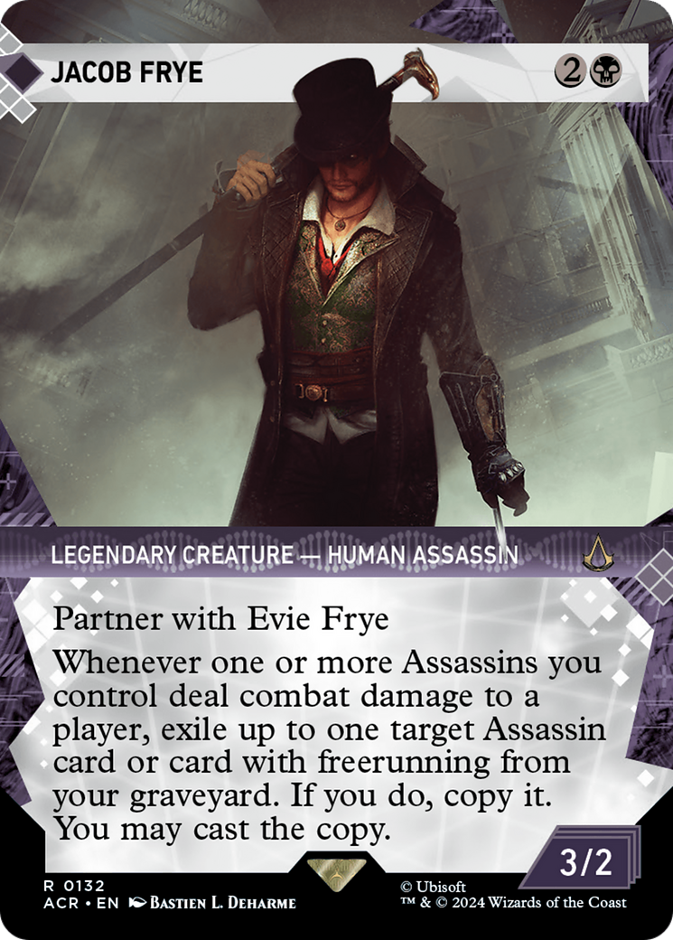 Jacob Frye (ACR-132) [Assassin's Creed] (Showcase) (Borderless) Foil MTG Single Wizards of the Coast