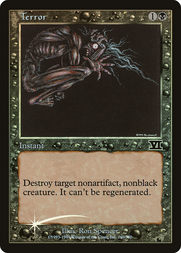 Terror (FNM-002) [Misc] Friday Night Magic 2000 Foil MTG Single Wizards of the Coast