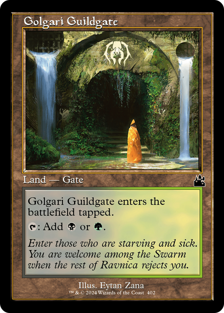 Golgari Guildgate (RVR-402) [Ravnica Remastered] MTG Single Wizards of the Coast