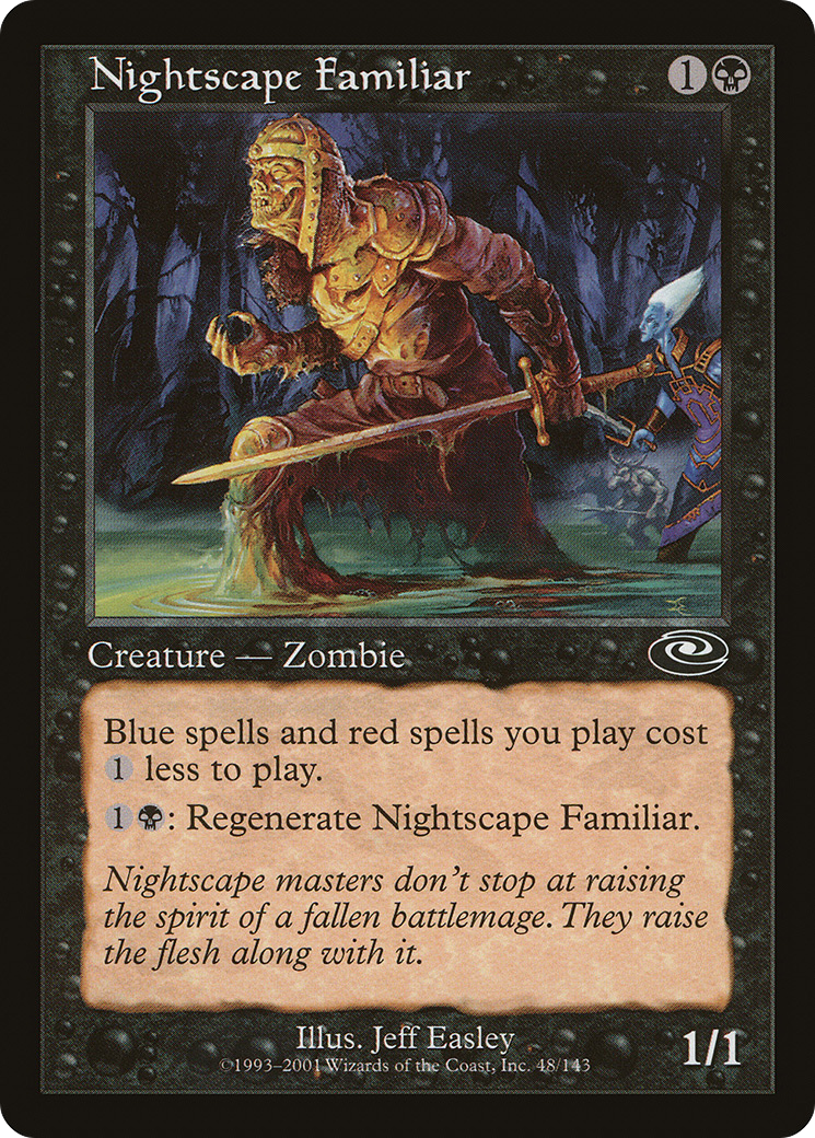 Nightscape Familiar (PLS-048) [Planeshift] Foil MTG Single Wizards of the Coast
