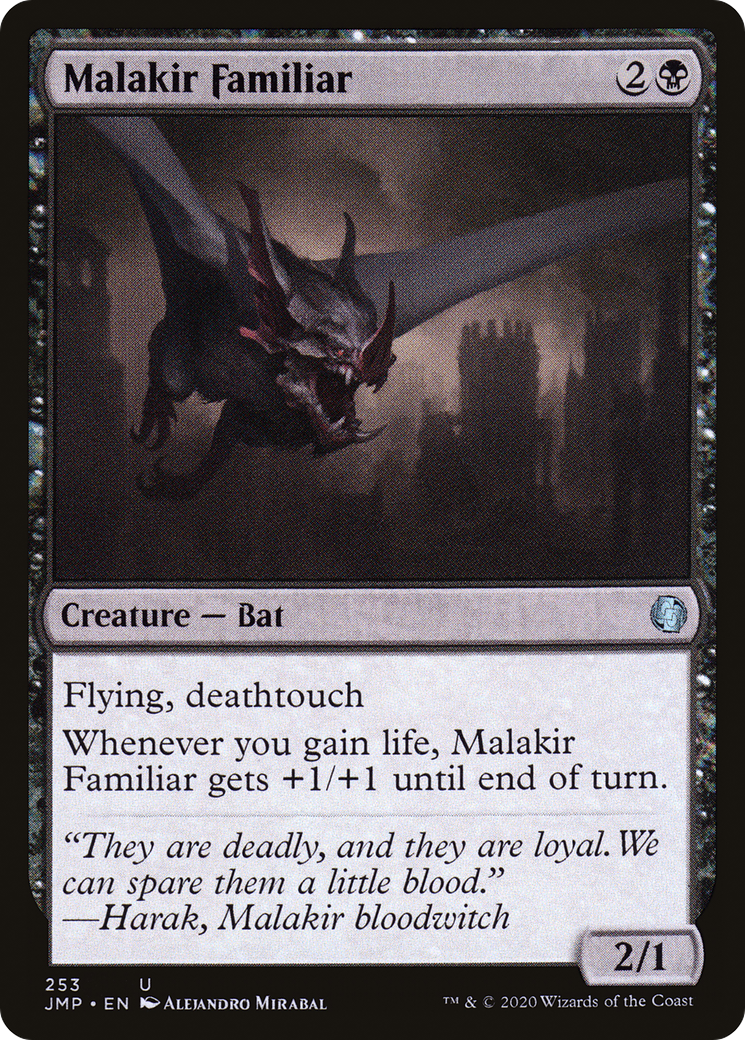 Malakir Familiar (JMP-253) [Jumpstart] MTG Single Wizards of the Coast