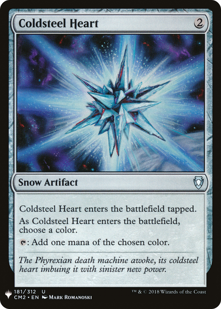 Coldsteel Heart (LIST-181) [Mystery Booster] The List MTG Single Wizards of the Coast