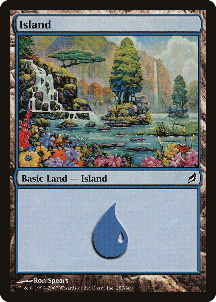 Island (287) (LRW-287) [Lorwyn] Foil MTG Single Wizards of the Coast