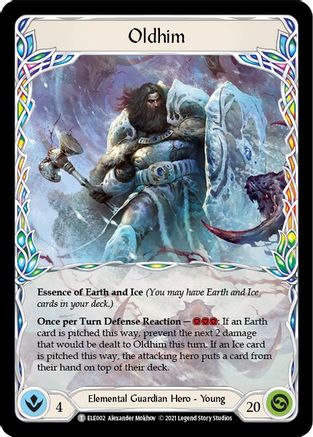 Oldhim // Frostbite [U-ELE111] Unlimited Normal Flesh And Blood Single Flesh And Blood   