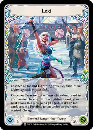 Lexi // Frostbite [ELE032] (Tales of Aria)  1st Edition Normal Flesh And Blood Single Flesh And Blood   