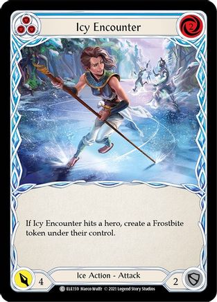 Icy Encounter (Blue) [U-ELE159] Unlimited Normal Flesh And Blood Single Flesh And Blood   