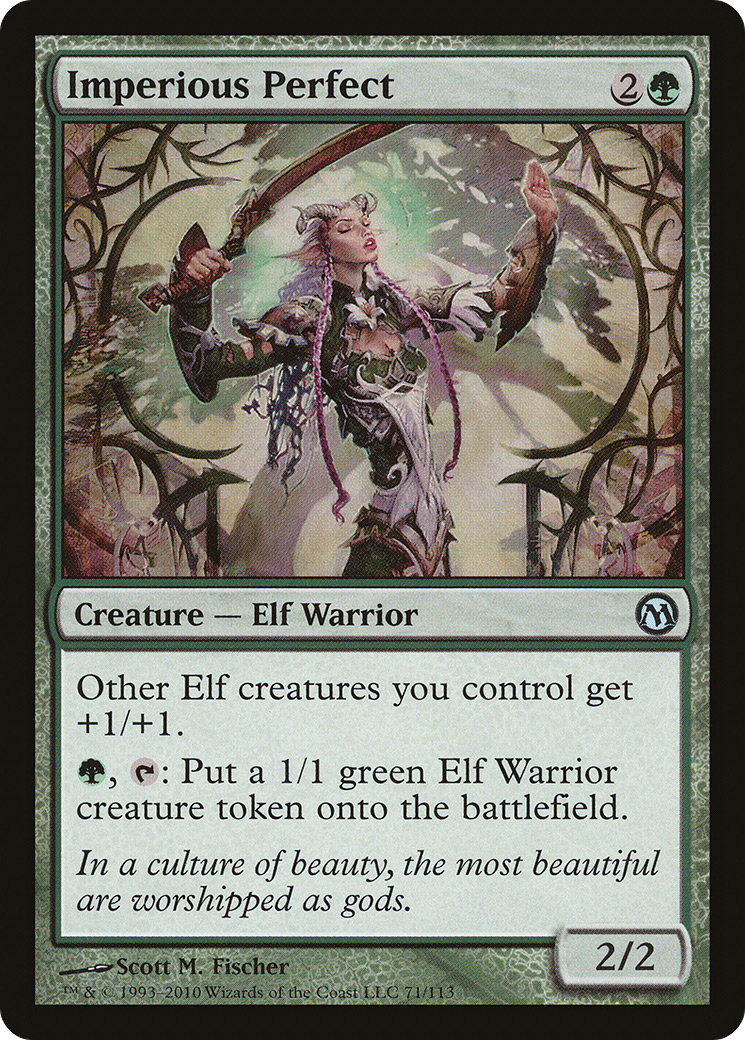 Imperious Perfect (DPA-071) [Misc] Duels of the Planeswalkers MTG Single Wizards of the Coast