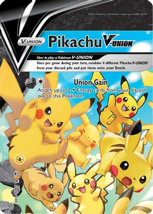 Pikachu V-Union - SWSH139 (SWSH139/307) Holofoil [Promos: SWSH Promo Cards] Pokemon Single Pokémon