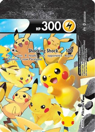 Pikachu V-Union - SWSH140 (SWSH140/307) Holofoil [Promos: SWSH Promo Cards] Pokemon Single Pokémon