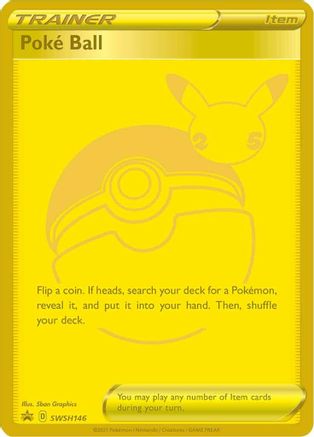 Poke Ball - SWSH146 (SWSH146/307) Holofoil [Promos: SWSH Promo Cards] Pokemon Single Pokémon