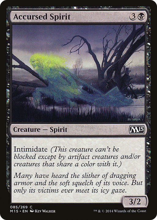 Accursed Spirit (M15-085) [Magic 2015] MTG Single Wizards of the Coast