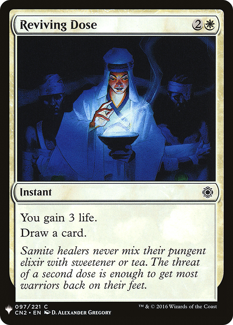 Reviving Dose (LIST-CN2-97) [Mystery Booster] The List MTG Single Wizards of the Coast