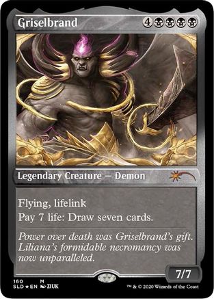 Griselbrand (Foil Etched) (SLD-160) [Secret Lair] Drop Series Foil MTG Single Wizards of the Coast