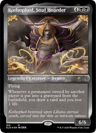 Kothophed, Soul Hoarder (Foil Etched) (SLD-162) [Secret Lair] Drop Series Foil MTG Single Wizards of the Coast