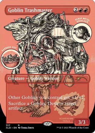 Goblin Trashmaster (Foil Etched) (SLD-317) [Secret Lair] Drop Series Foil MTG Single Wizards of the Coast