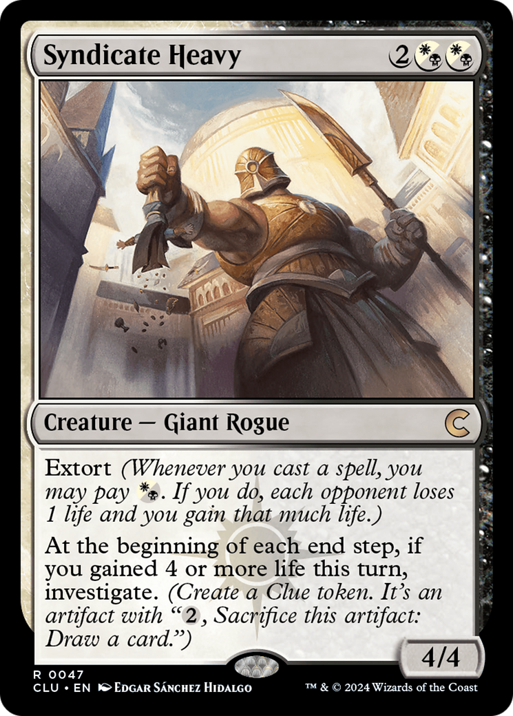 Syndicate Heavy (CLU-047) [Ravnica: Clue Edition] MTG Single Wizards of the Coast