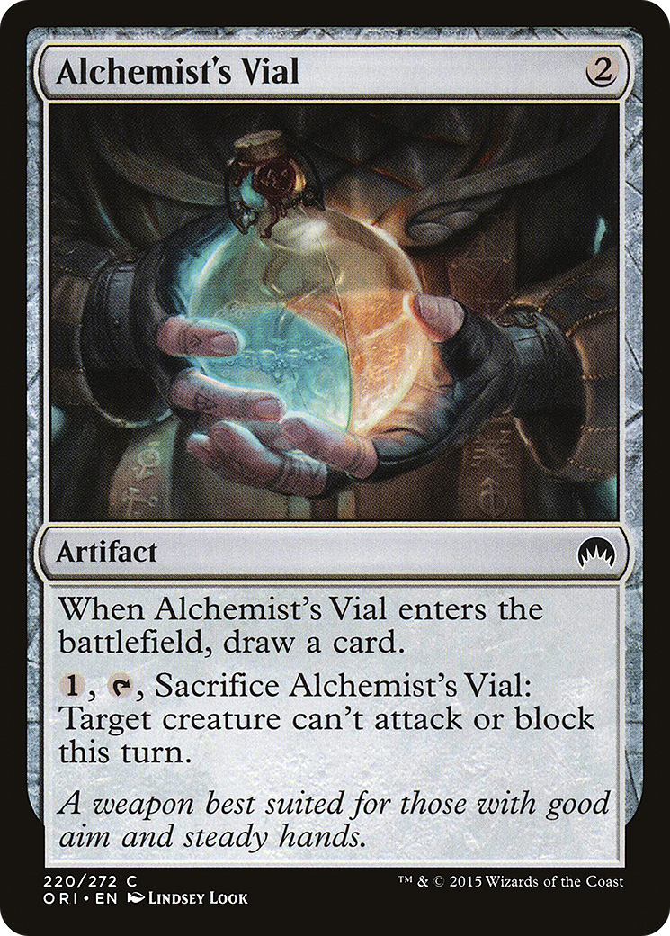 Alchemist's Vial (ORI-220) [Magic Origins] MTG Single Wizards of the Coast