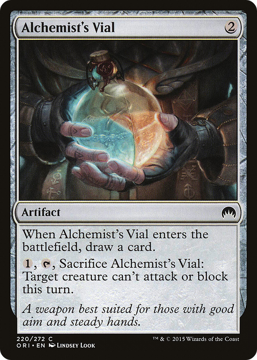 Alchemist's Vial (ORI-220) [Magic Origins] MTG Single Wizards of the Coast