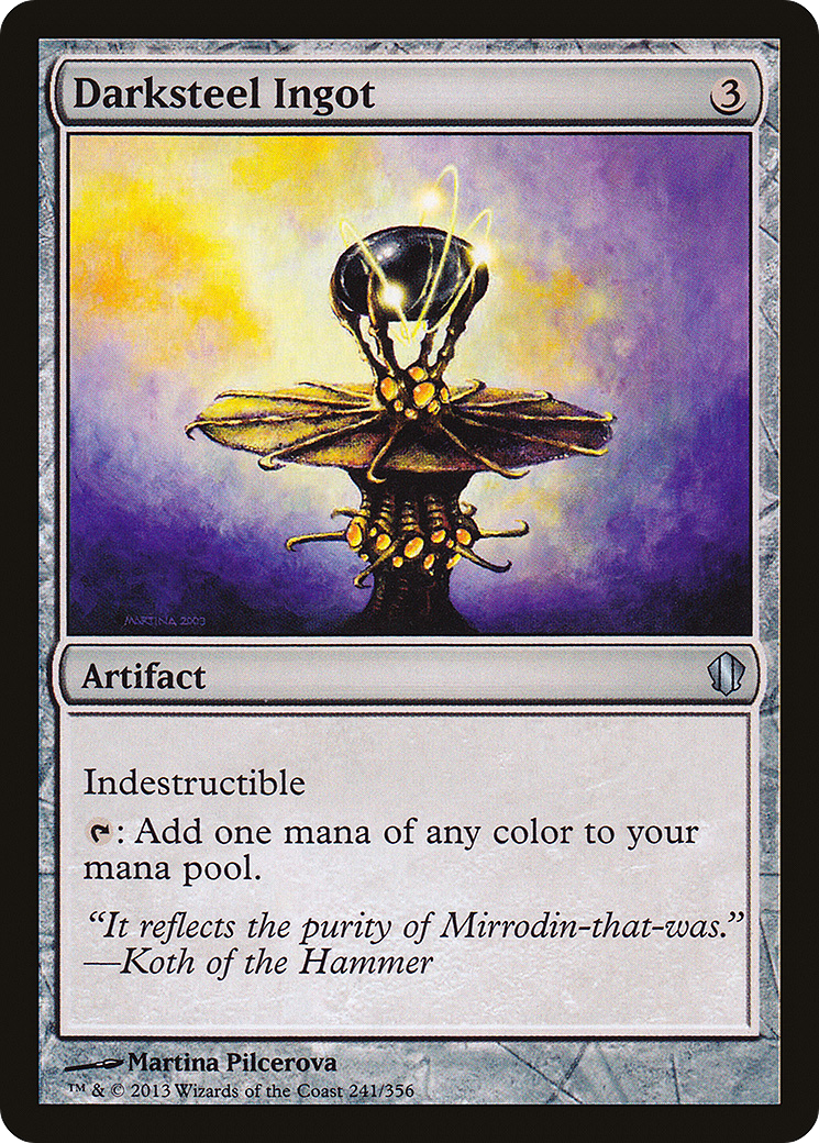 Darksteel Ingot (C13-241) [Commander 2013] MTG Single Wizards of the Coast