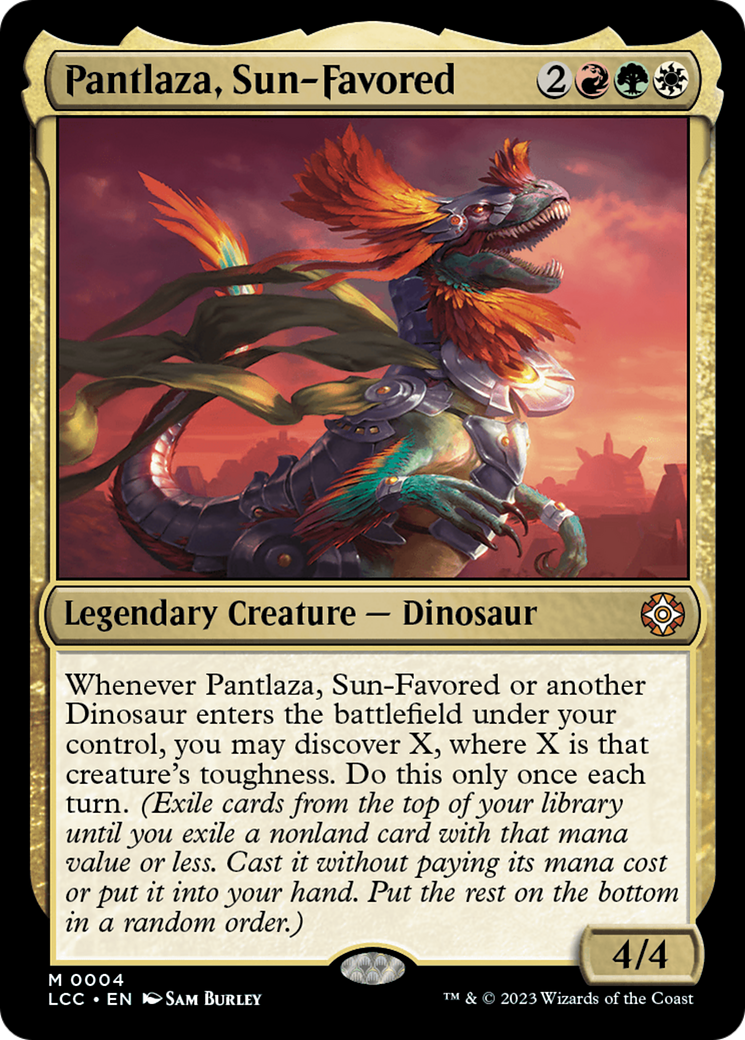 Pantlaza, Sun-Favored (LCC-004) [The Lost Caverns of Ixalan Commander] MTG Single Wizards of the Coast